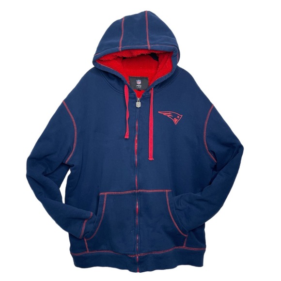 RARE NFL Pro Line New England Patriots Hoodie Sweatshirt Mens Fleece 2xl HTF - Picture 1 of 8